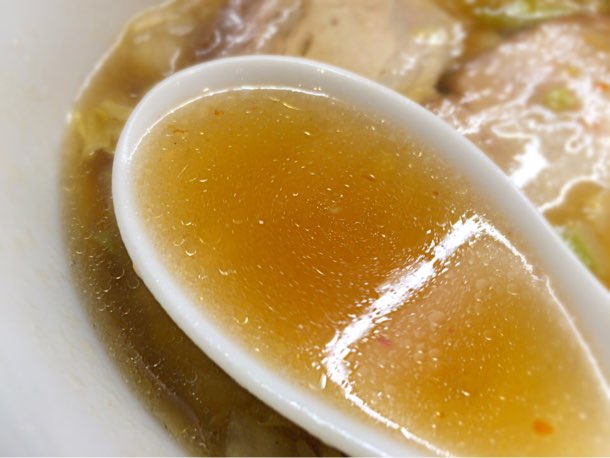 おいしいラーメンのスープ