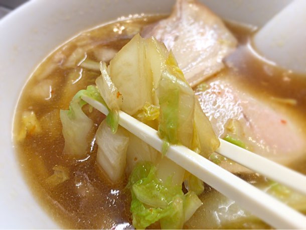 おいしいラーメンの野菜
