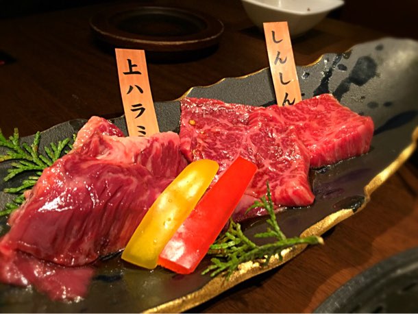特選コース「上ハラミとしんしん」