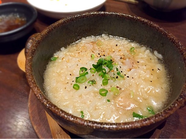 特選コース「松茸粥」