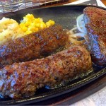 [Å] 肉好きが認める！ブロンコビリーの炭焼きがんこハンバーグが絶品