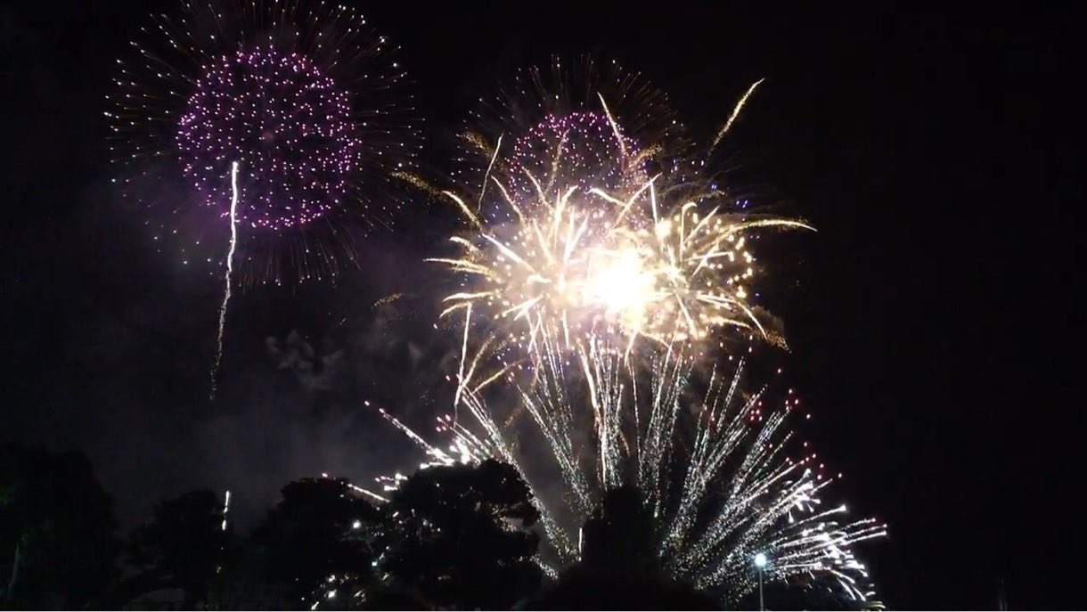 神奈川新聞花火大会2015 臨港パーク