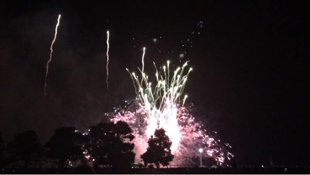 神奈川新聞花火大会2015 臨港パーク