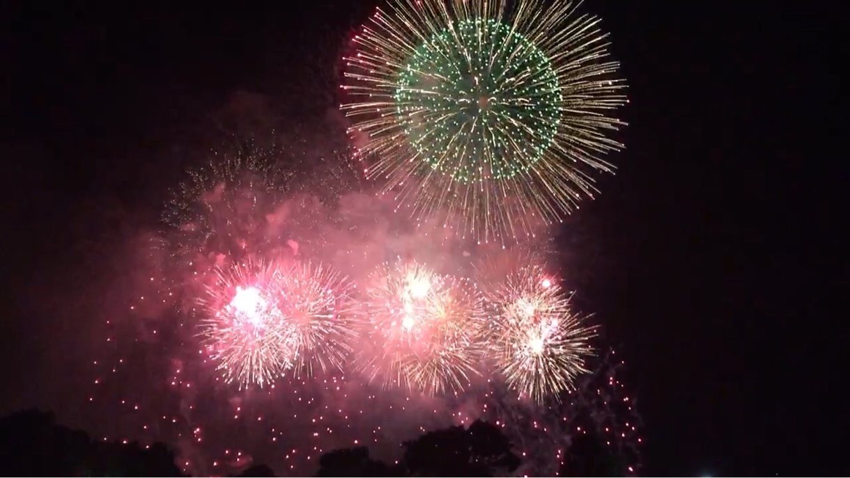神奈川新聞花火大会2015 臨港パーク