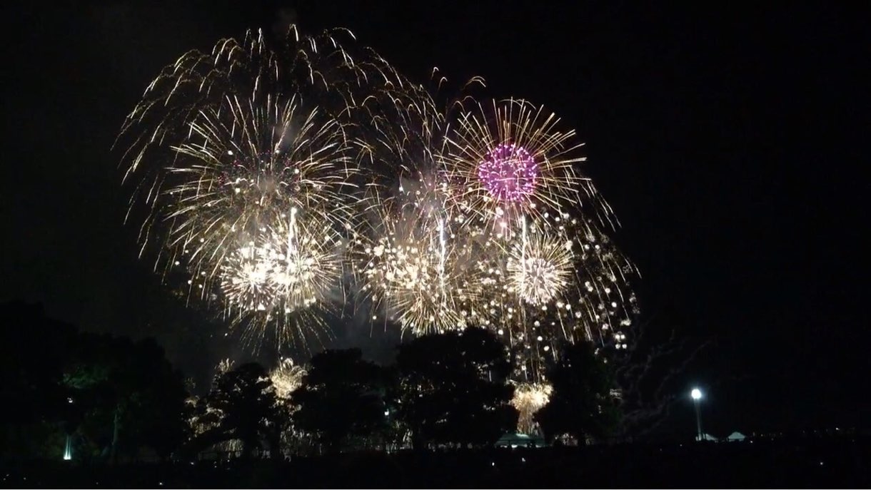 神奈川新聞花火大会2015 臨港パーク