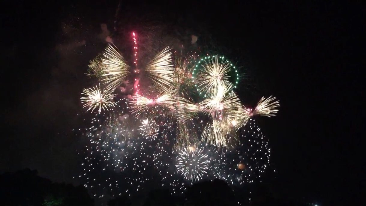 神奈川新聞花火大会2015 臨港パーク