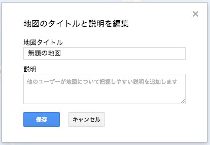 地図のタイトルと説明