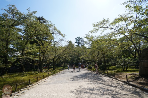兼六園内