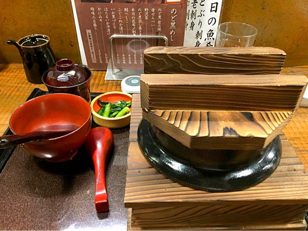 のど黒めし本舗「いたる」のど黒めし 2800円