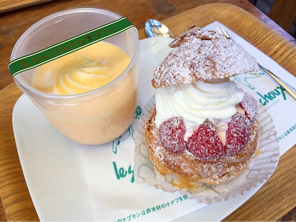 にしかまプリンとレ・シュー