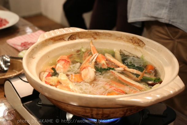 試食の鍋