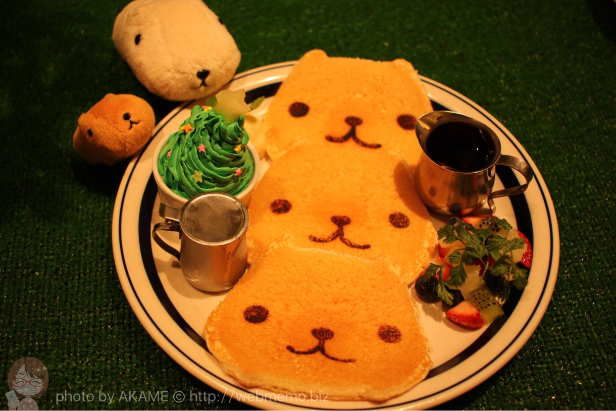 ってきた!のすのすパンケーキ〜特製クリスマスバージョン〜 1,180円