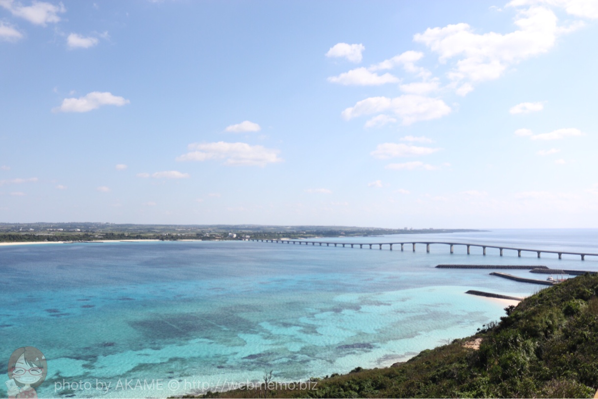 与那覇前浜の絶景スポット「竜宮城展望台」