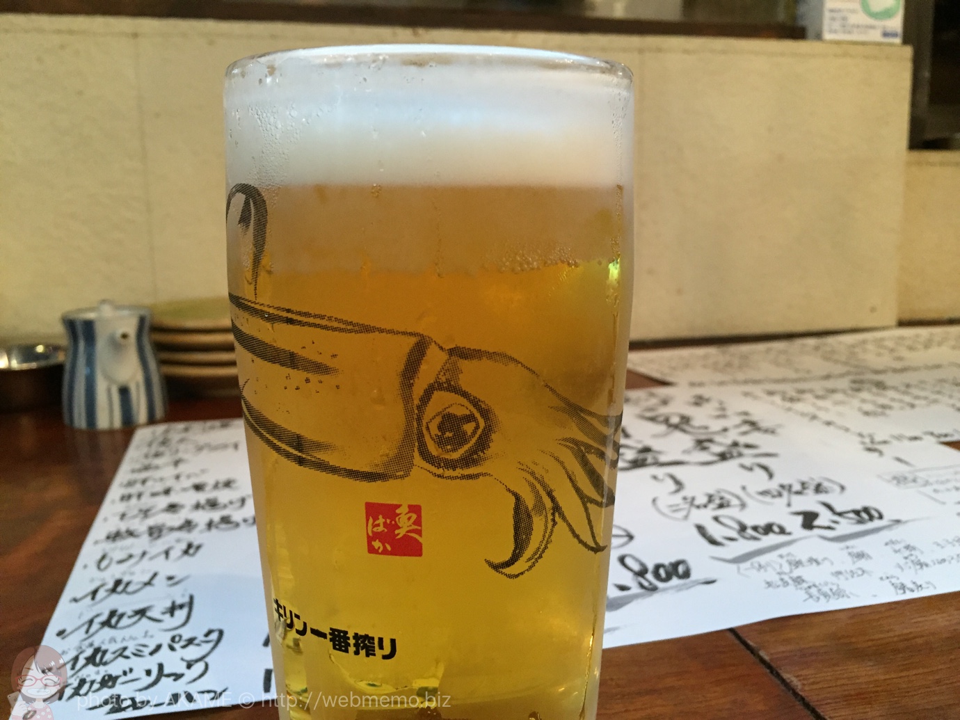 イカのジョッキ