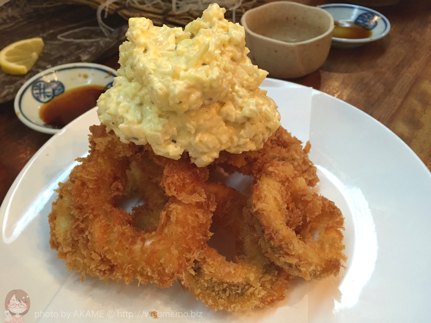 イカリングフライ 850円
