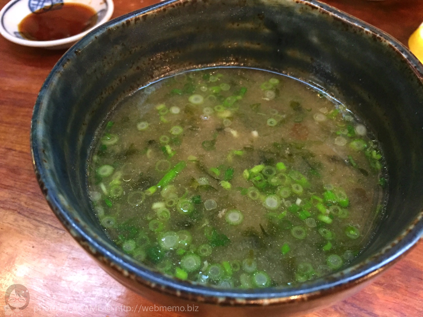 青さの味噌汁 350円