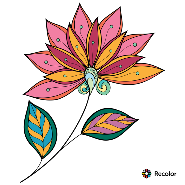 Recolorを使って大人の塗り絵に挑戦した結果