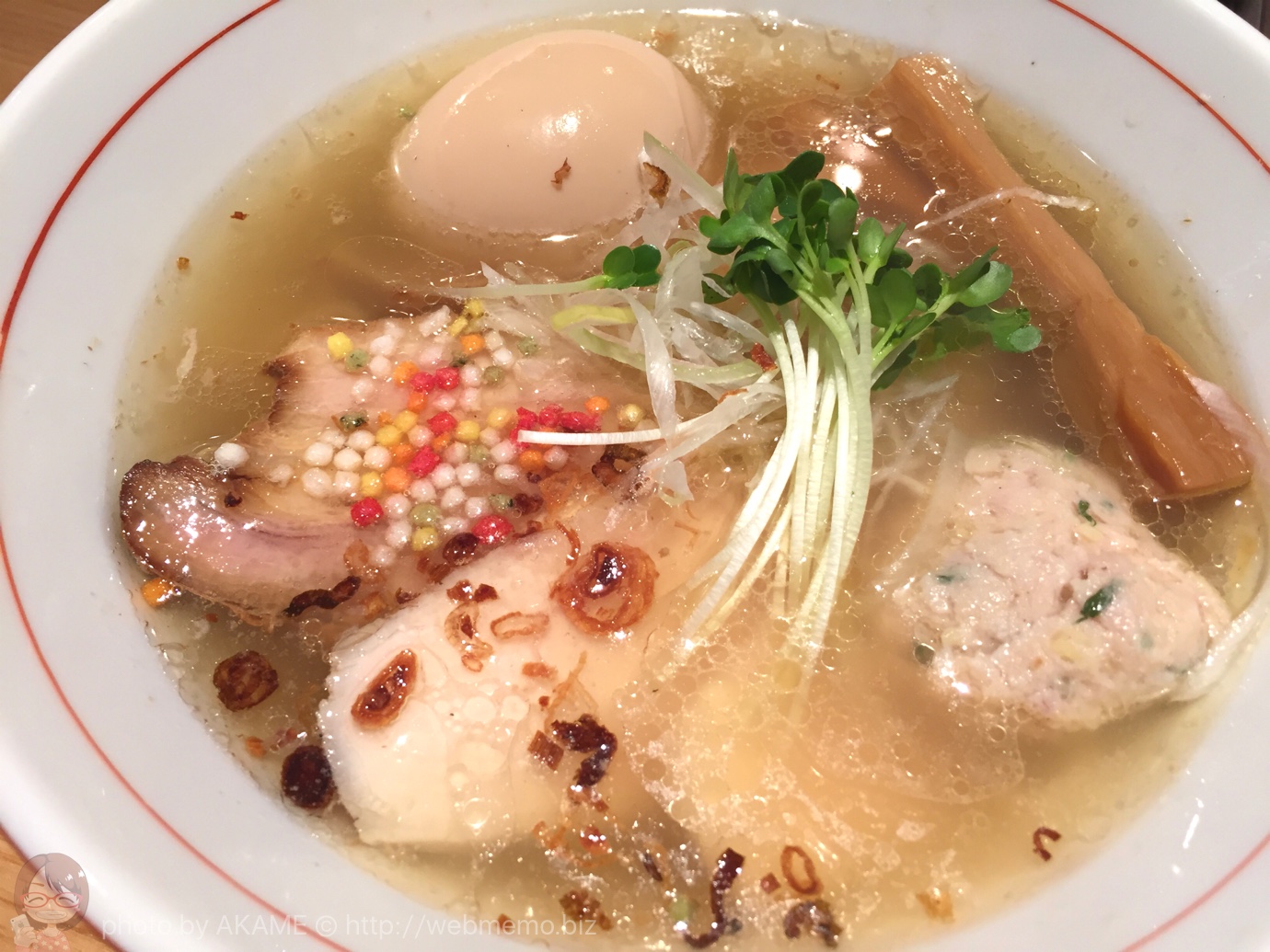 特製 地球のしおそば 具材