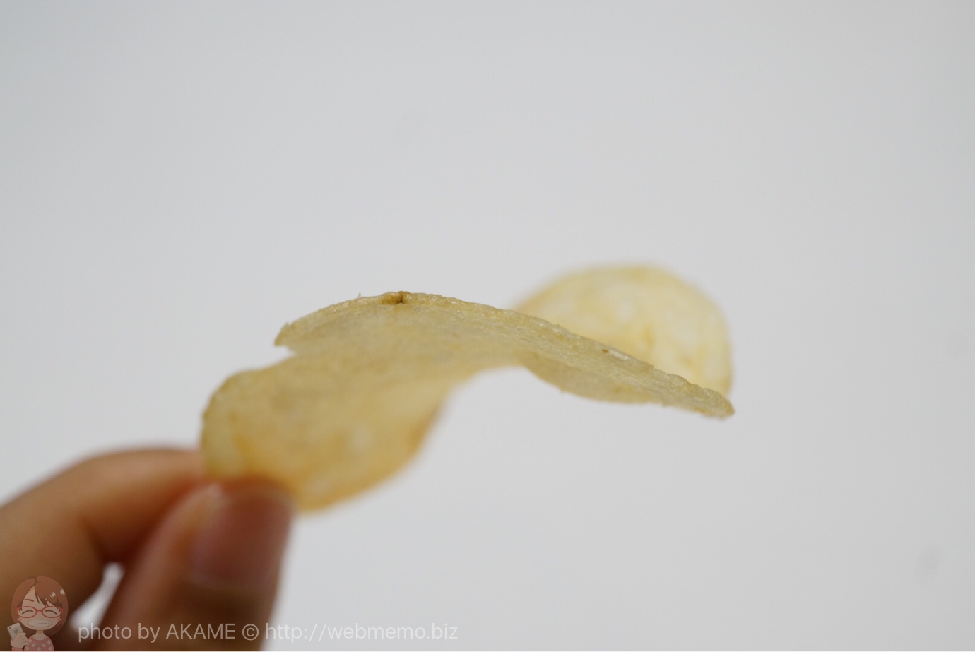 ポテトチップスの厚み