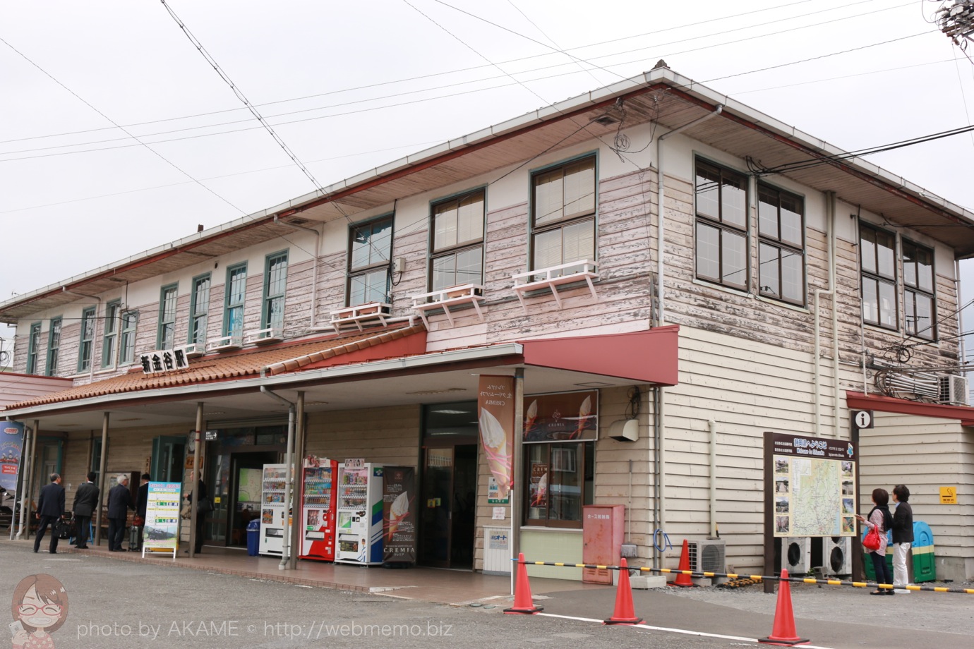 新金谷駅の外観