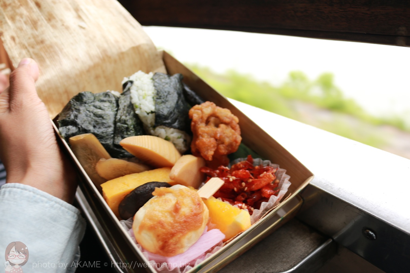 1番人気の大鉄のお弁当「大井川ふるさと弁当」