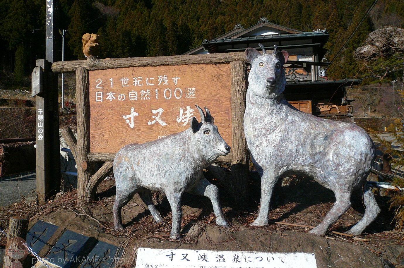 寸又峡 入り口