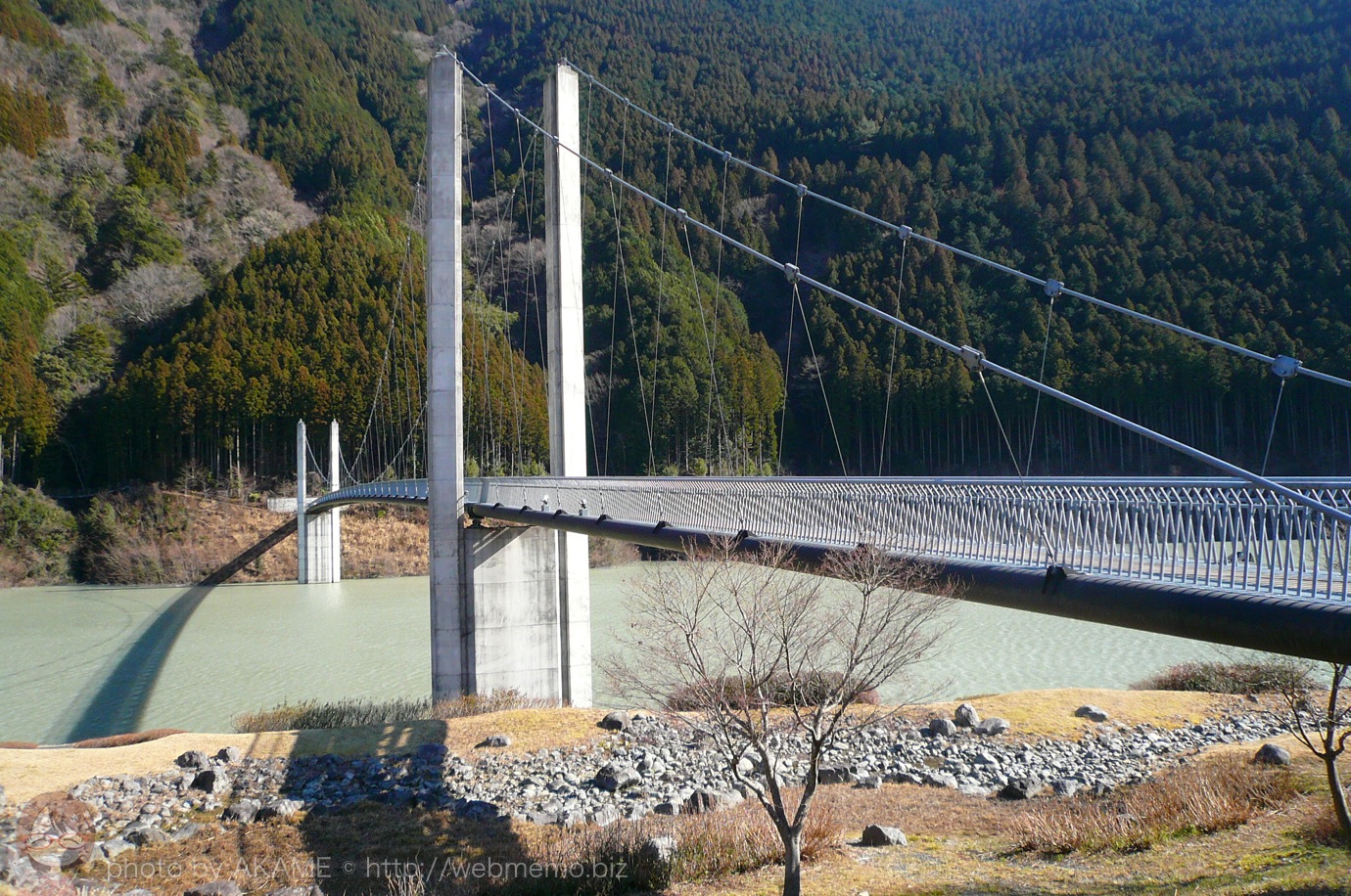 南アルプス接岨大吊橋