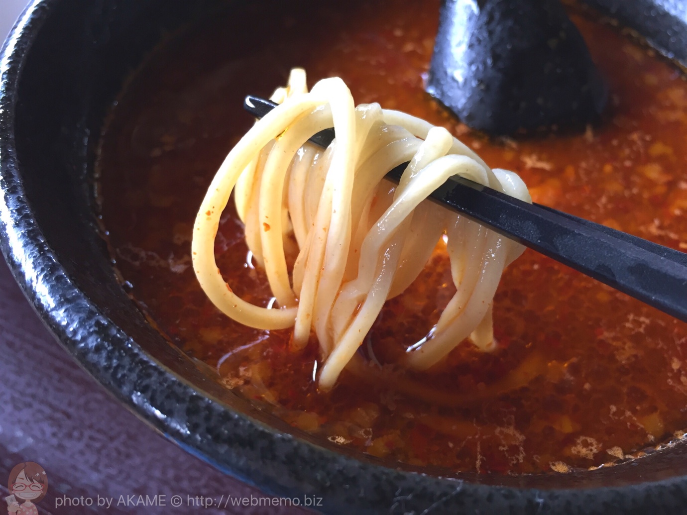 太麺には見えない細麺