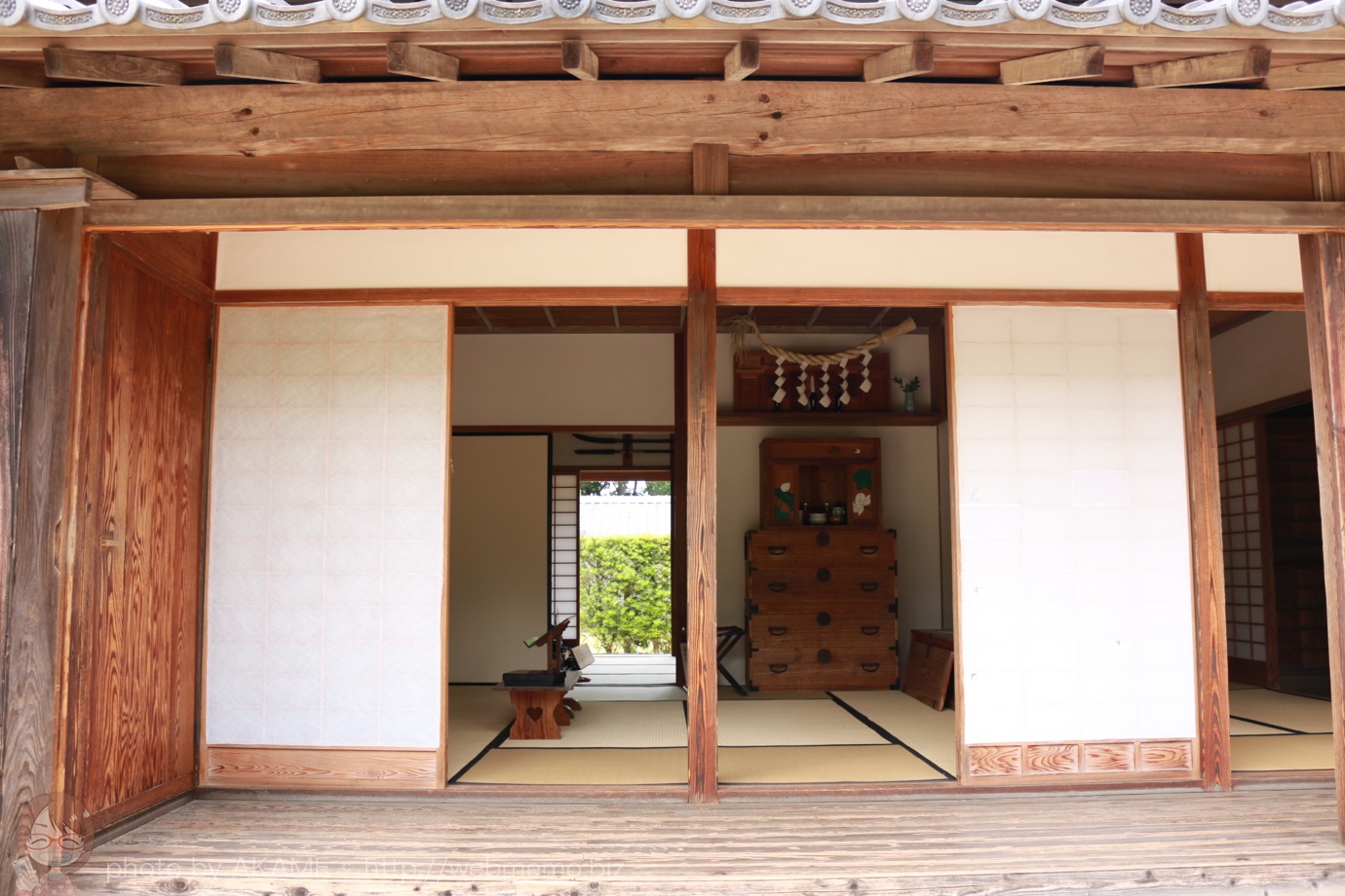 武家屋敷の中の様子
