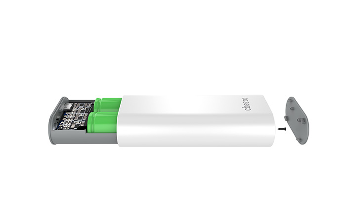 cheero Power Plus 3 mini 5200mAh ホワイト 電池