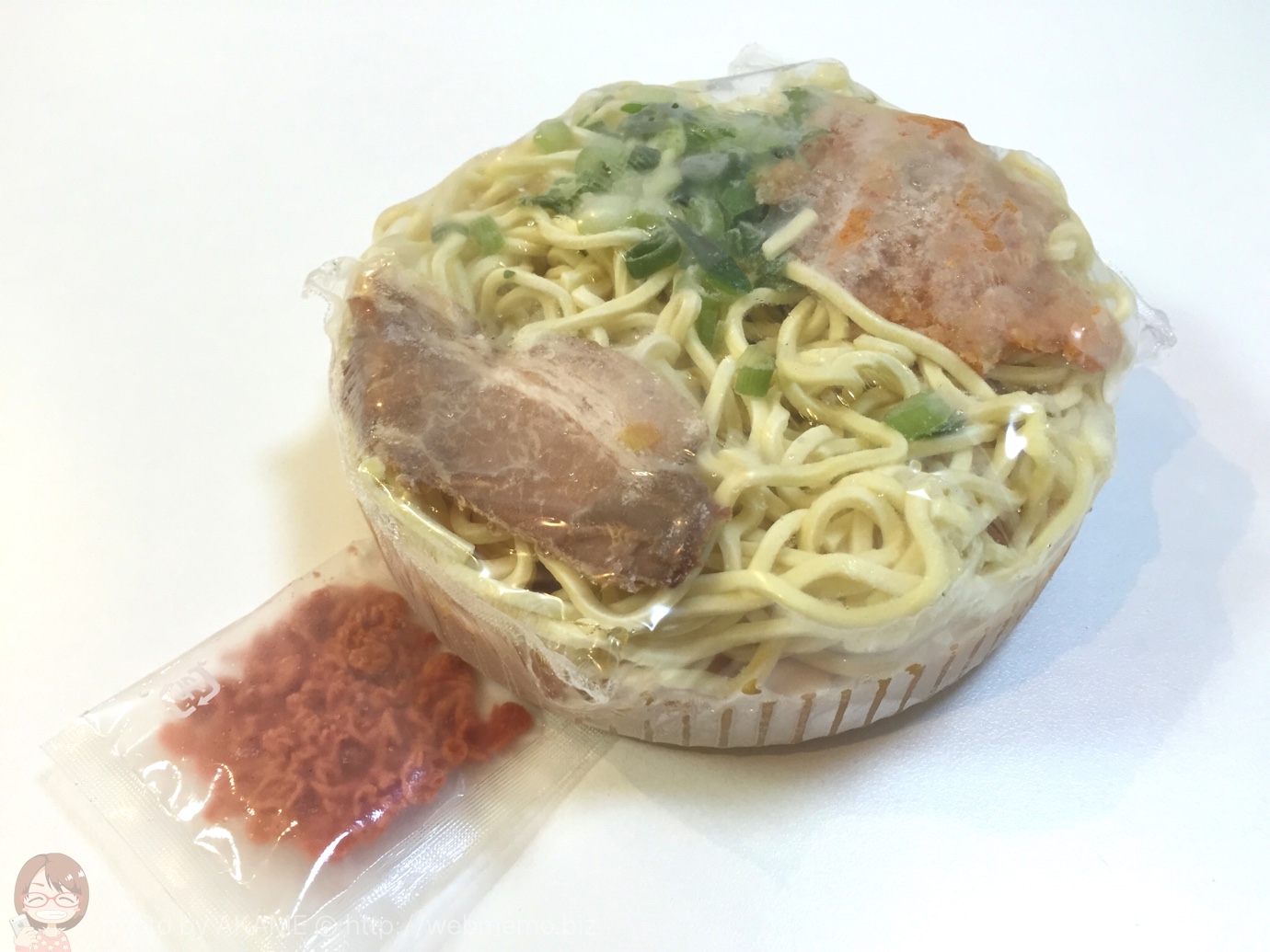一幻 パッケージから取り出したラーメン