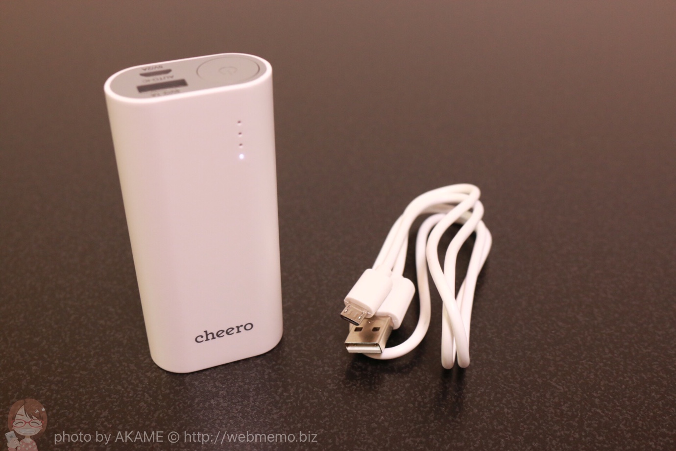 cheero Power Plus 3 mini 5200mAh ホワイト