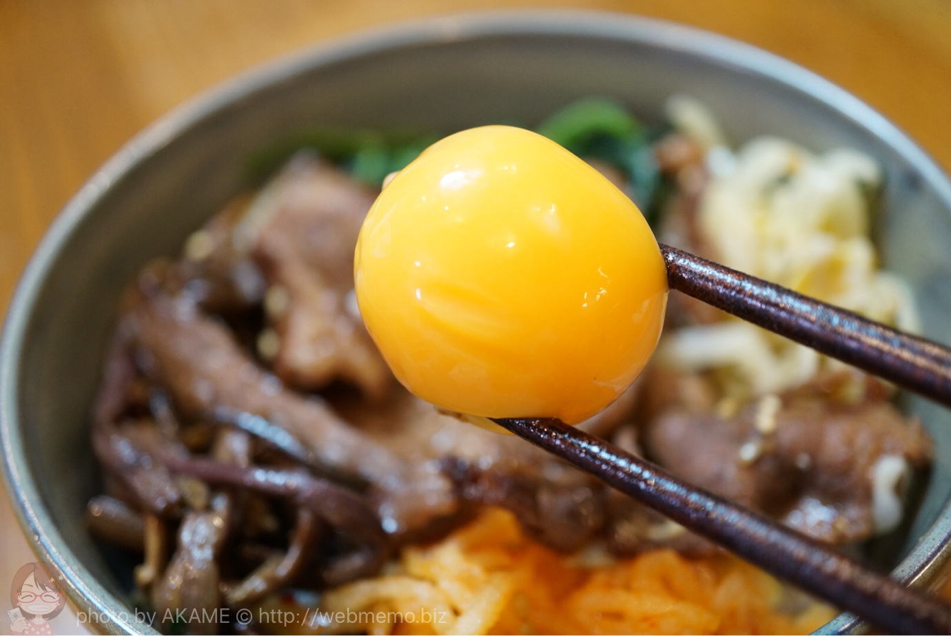 冷凍たまごとビビンパ