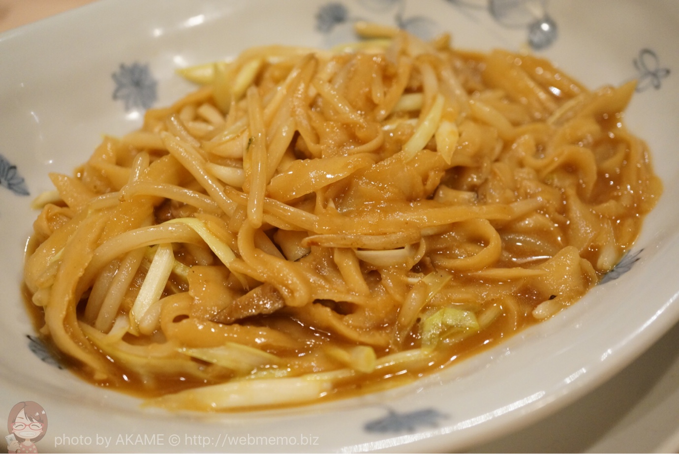 黄ニラと刀削麺の炒め焼きそば