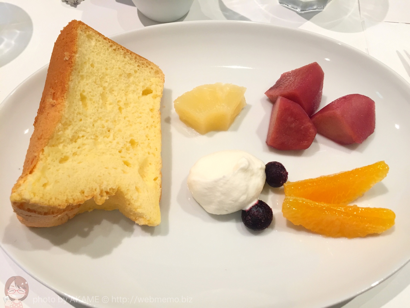 スコーネのシフォンケーキ