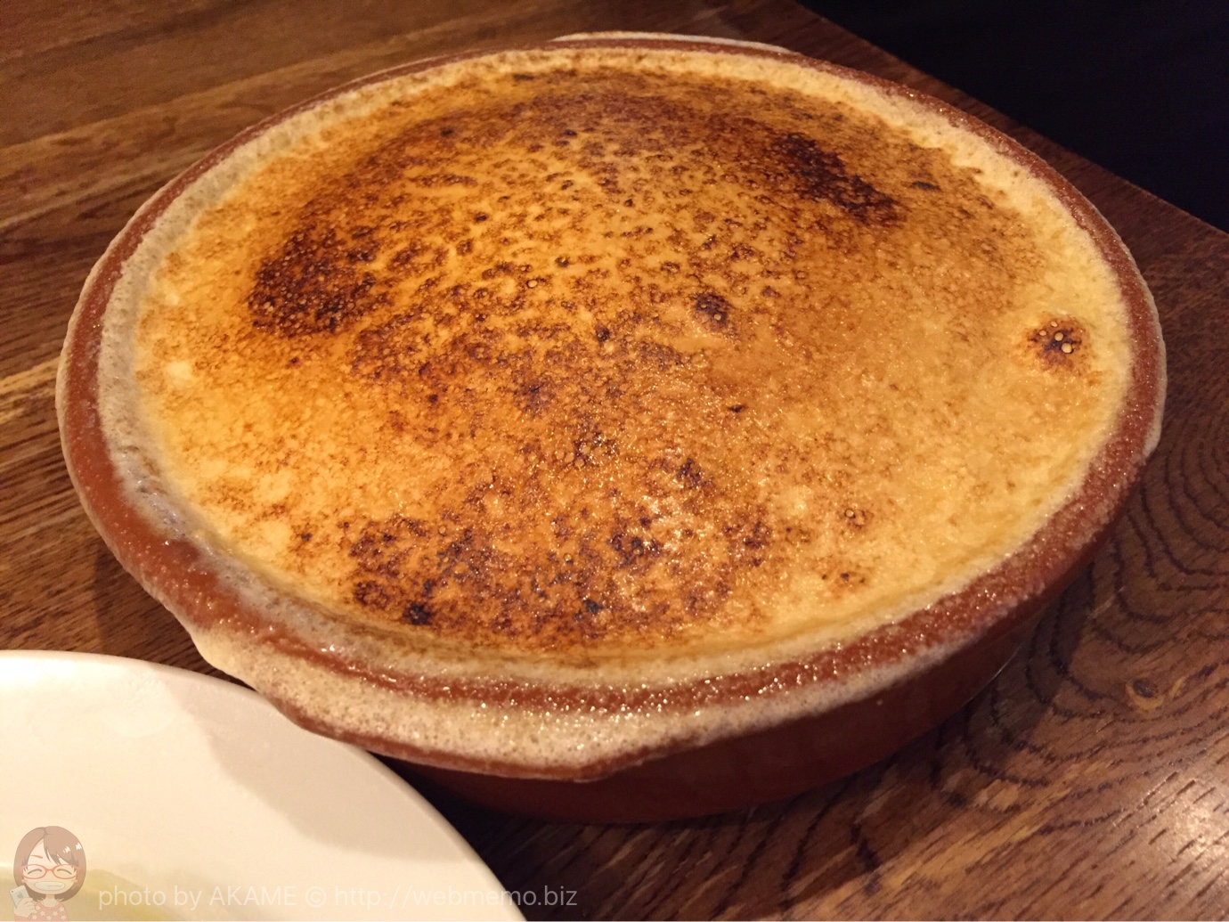 いちごのクリームブリュレ