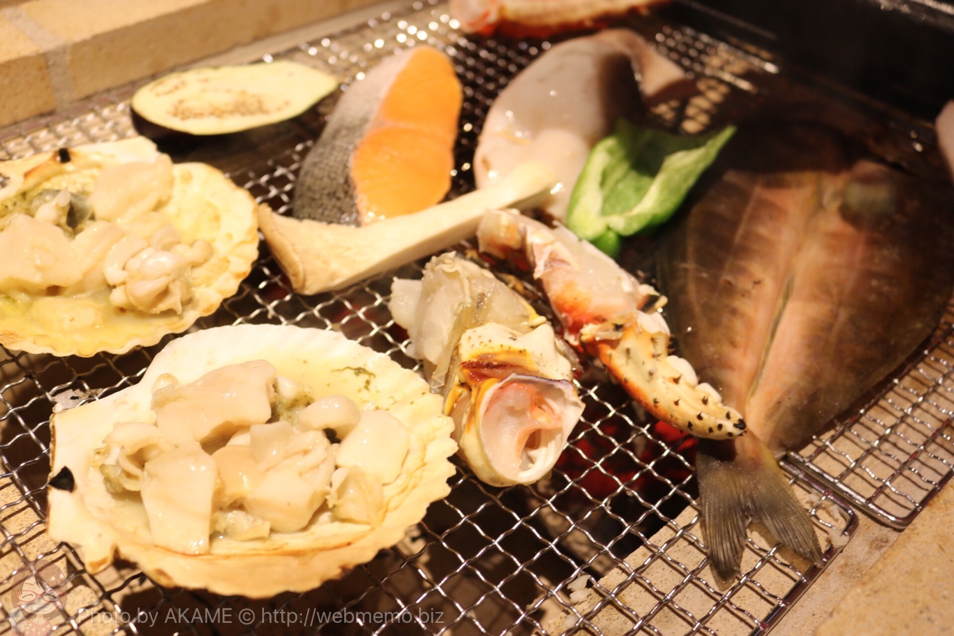 海鮮炭焼きバーベキュー