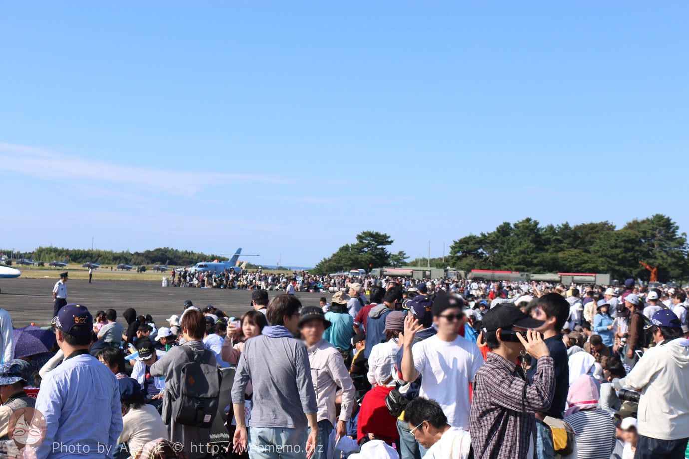 会場の混雑状況