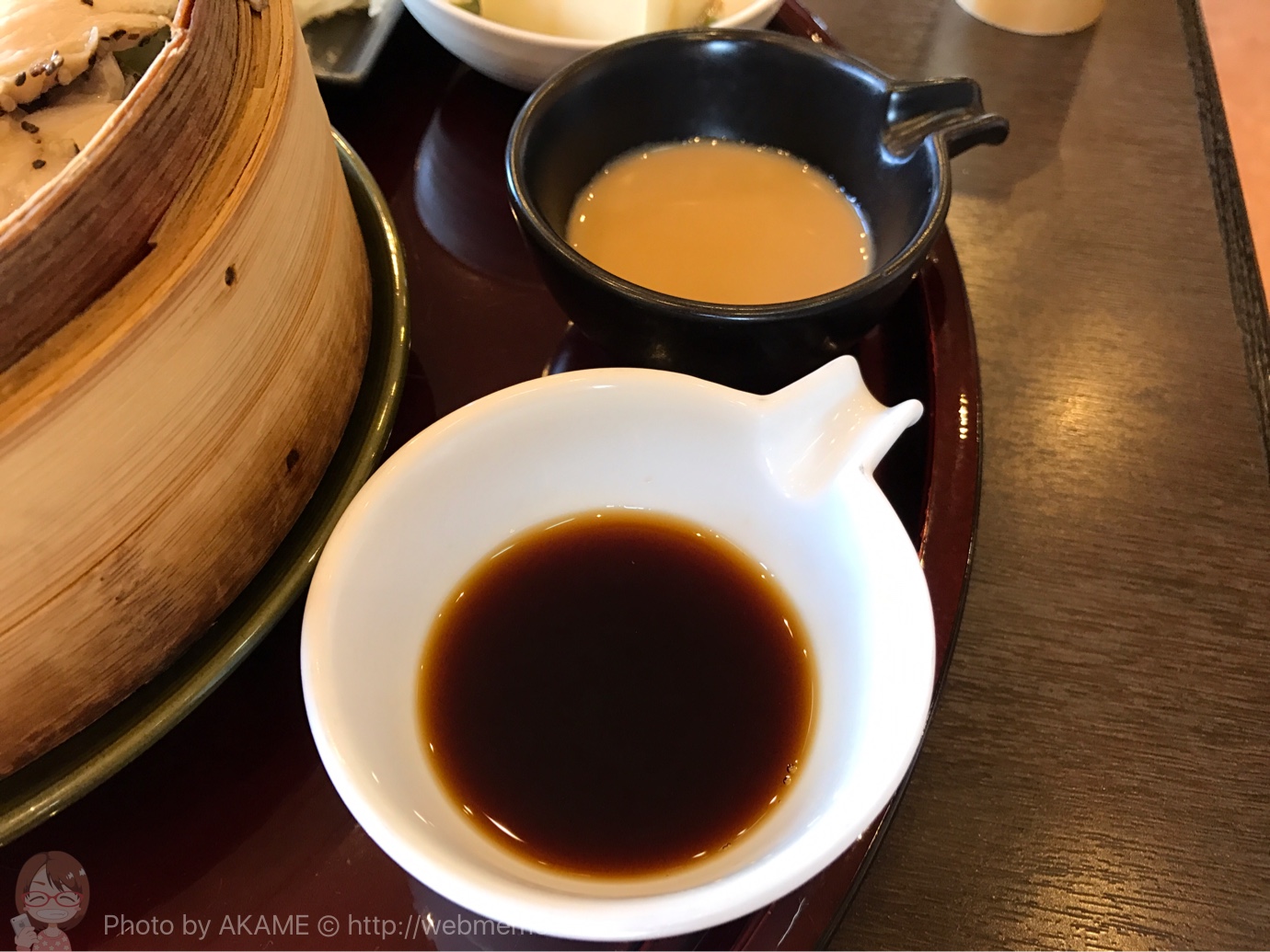 ゴマだれとポン酢