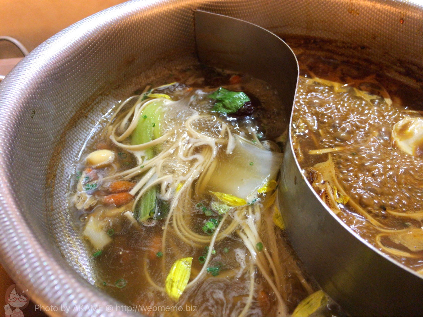 〆のレンコン麺