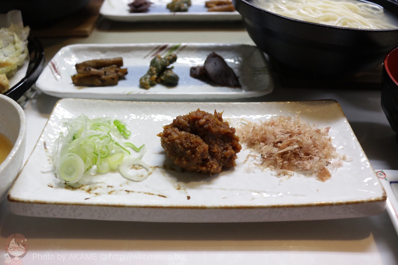 ネギ・味噌・かつお節