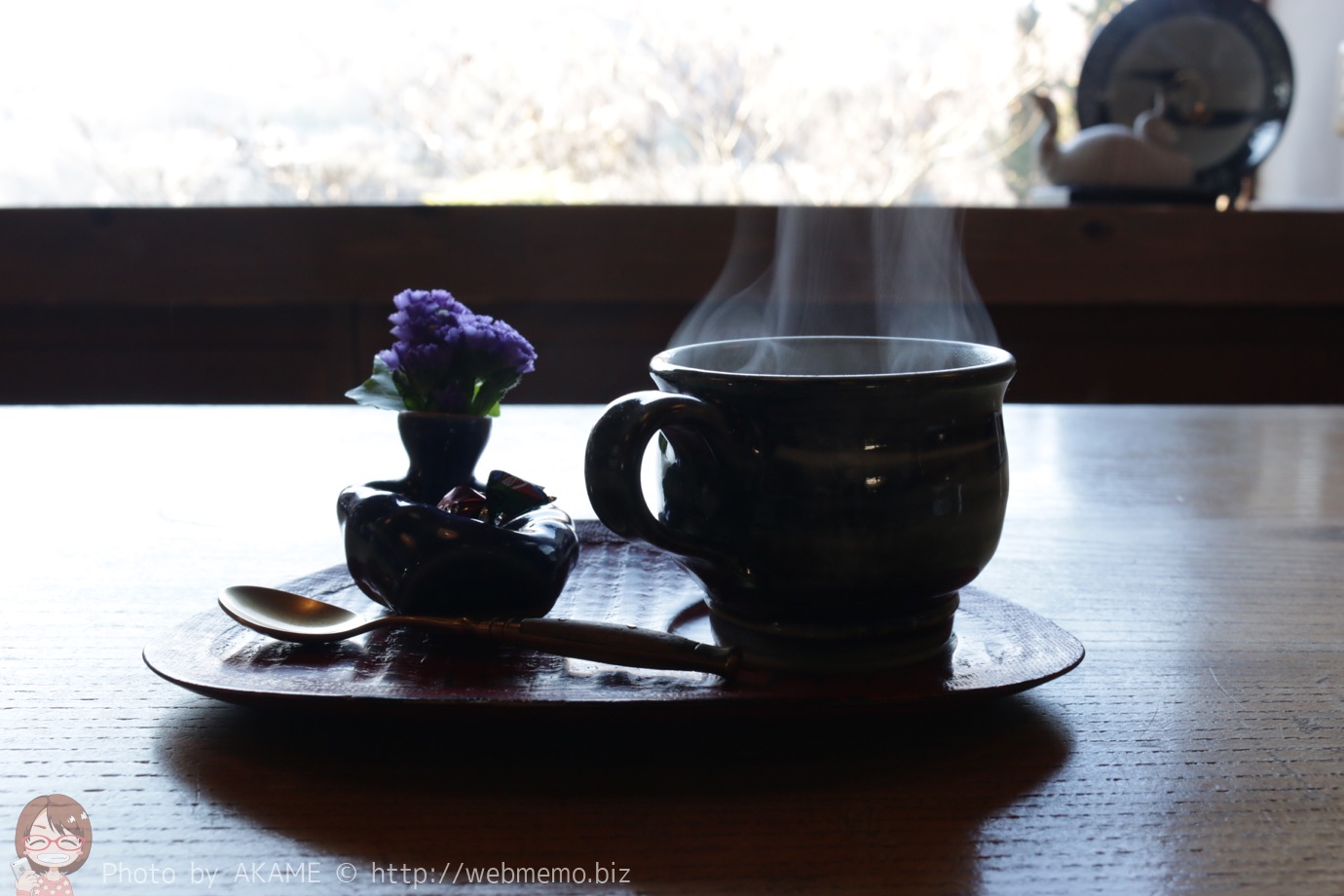 温泉水で作るコーヒー