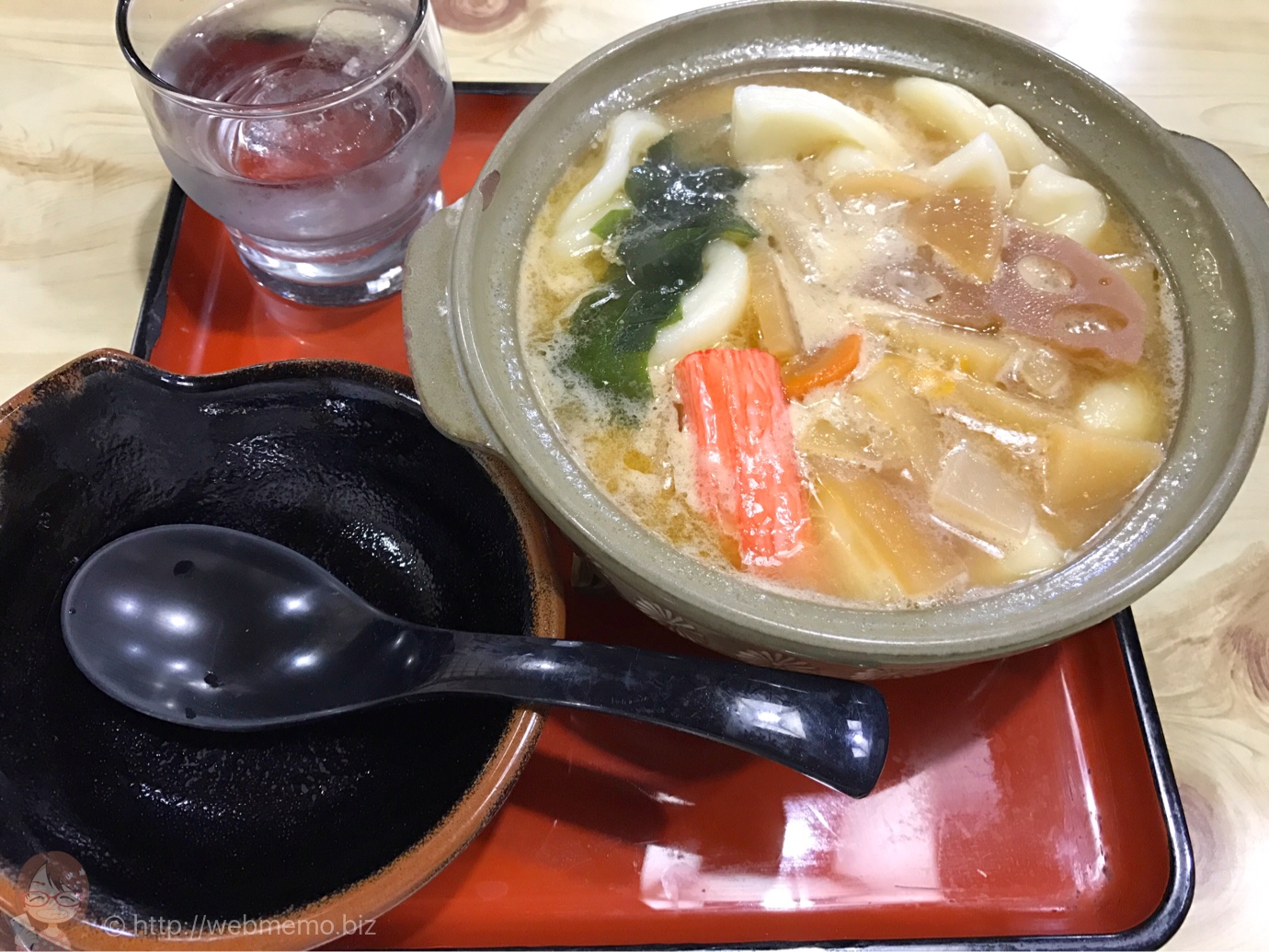 みそ煮込み耳うどん(850円)
