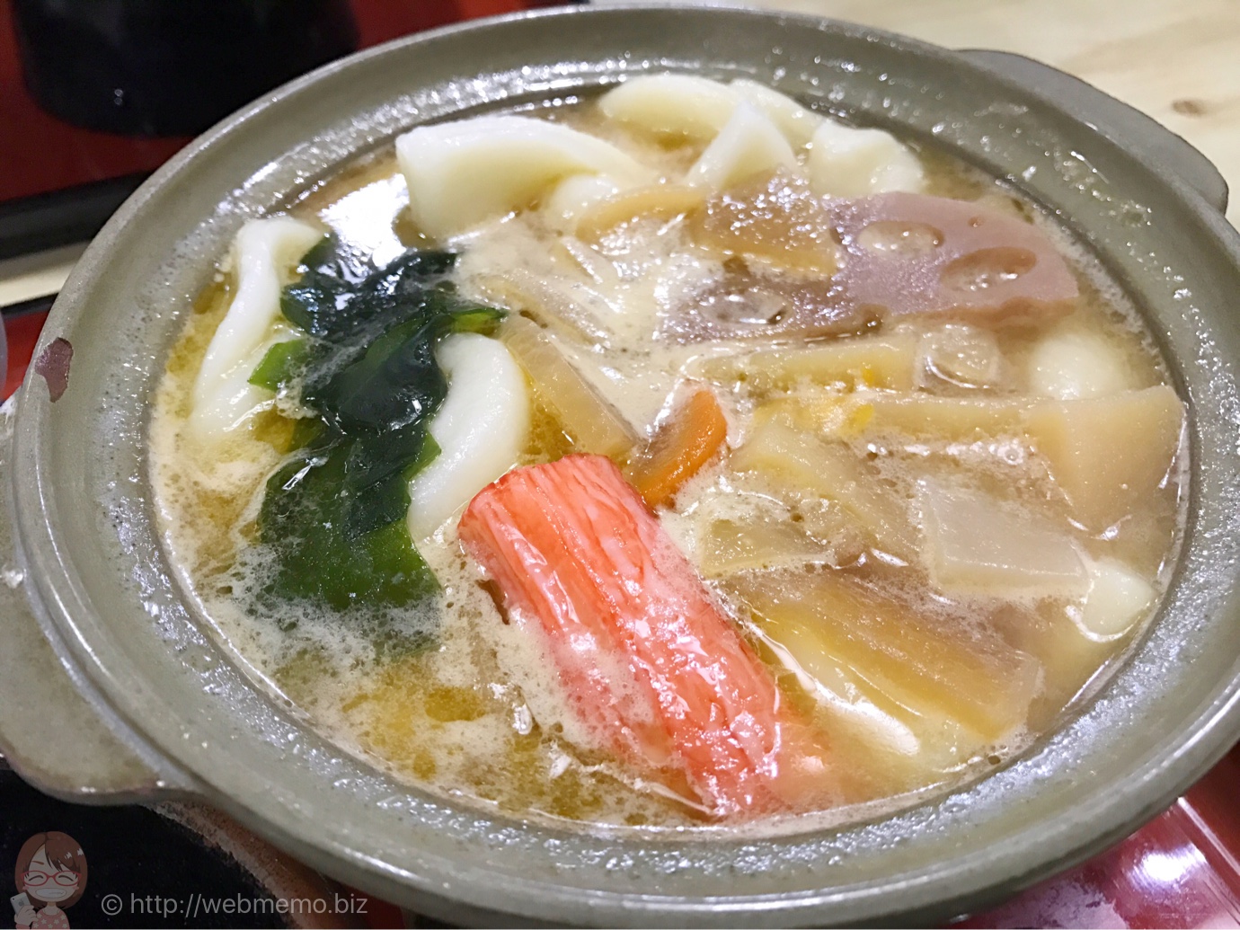 みそ煮込み耳うどん(850円)