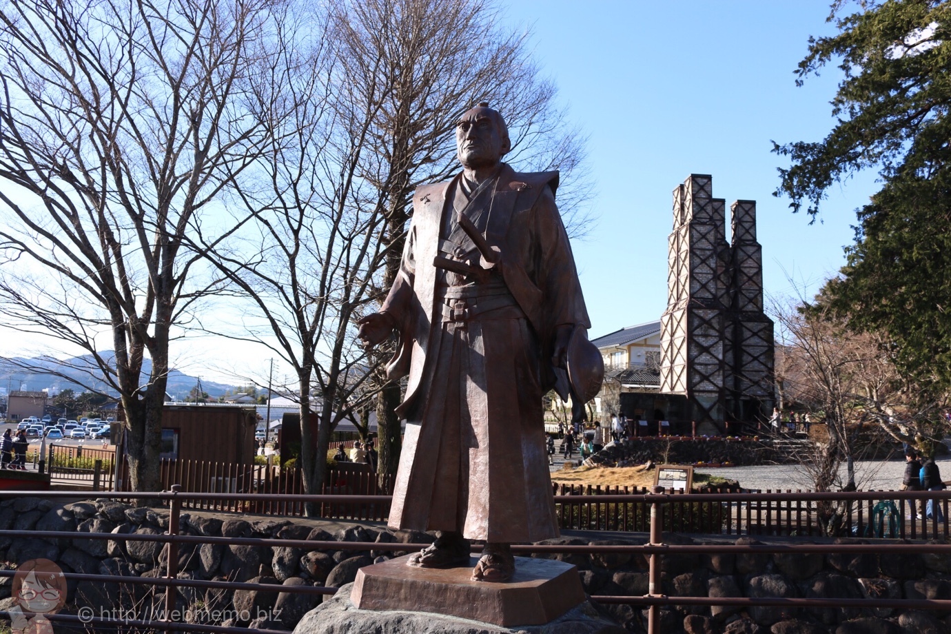 韮山代官江川太郎左衛門 銅像