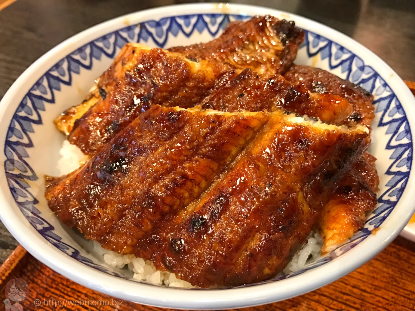 上うなぎ丼(2,340円)