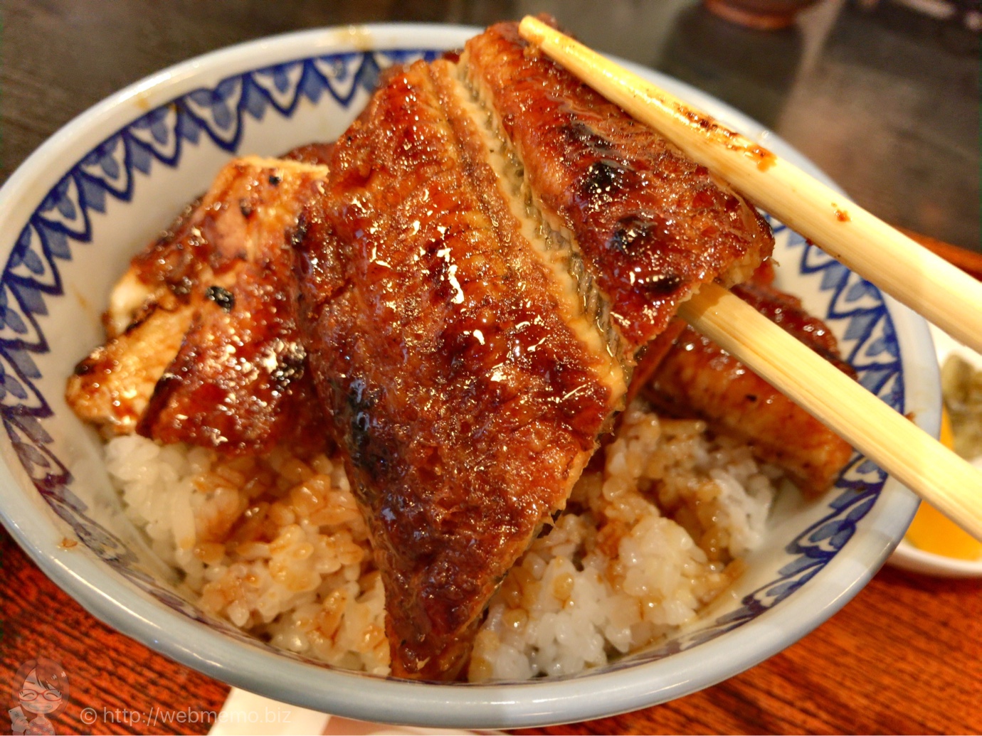 上うなぎ丼(2,340円)
