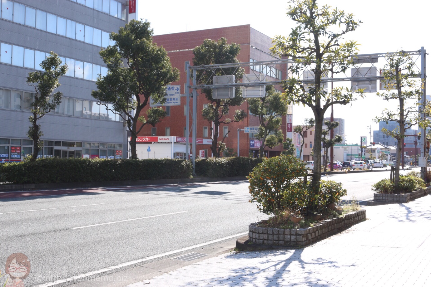 偕楽公園に行くまでの道中