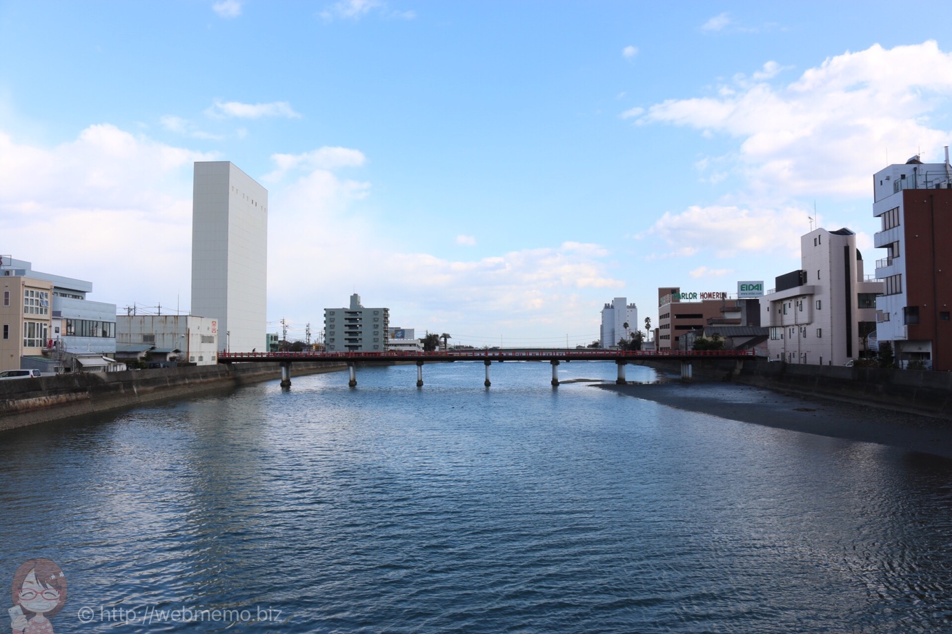 伊勢湾へ続く川