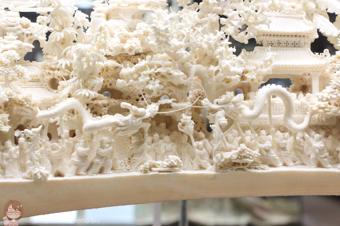 象牙の作品 龍のひげ